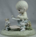 Precious Moments 523038 He Is My Inspiration Painting A Church Figurine 