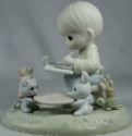 Precious Moments 523038 He Is My Inspiration Painting A Church Figurine