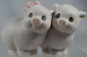 Precious Moments 530085i Two By Two Series Pigs Figurine