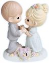 Precious Moments 730007 10th Anniversary Couple Figurine