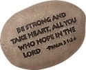 Precious Moments 8153002 Be Strong Prayer Stone