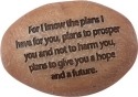 Precious Moments 8153003 Know The Plans I Have For You Prayer Stone