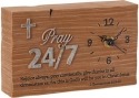 Precious Moments 8153008 Pray 24 7 Clock