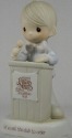 Precious Moments E-0303 1983 Club Membership Figurine Fish Symbol