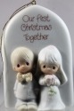 Precious Moments E-2385 Our First Christmas Together Bride and Groom Orn