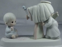 Precious Moments E-2841i Baby's First Picture Angel Figurine