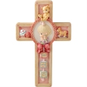 Precious Moments PMI701092N Girl Praying With Doll Cross