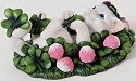 Charming Purrsonalities 4025968 May Tomorrow Find You Rolling in Clover Cat Figurine