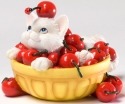 Charming Purrsonalities 4027978 Life's A Bowl Full of Cherries with You Figurine