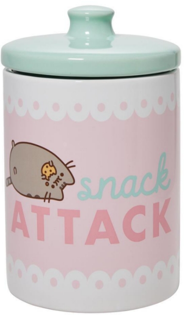 Pusheen Cat 6010796N Snack Attack Medium Cookie Jar