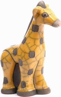Raku South Africa B811 Giraffe Medium Big 8 Yellow