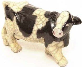 Raku South Africa C60 Cow Holstein Small
