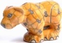 Raku South Africa B817 Leopard Medium Big 8 Yellow