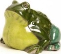 Raku South Africa F32 Frog Medium Green