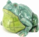 Raku South Africa F33 Frog Large Green