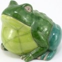 Raku South Africa F40 Frog Extra Large Green