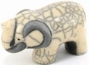 Raku South Africa M13W Elephant Mini White