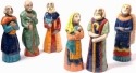 Raku South Africa NS01 Boxed 6 Piece Sandra's Nativity Scene