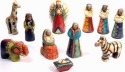 Raku South Africa NS03 Boxed 11 Piece Mini African Nativity Scene