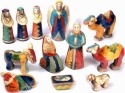 Raku South Africa NS05 Boxed 12 Piece Nativity Scene