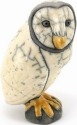 Raku South Africa O14 Owl Snow Small