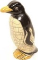 Raku South Africa P37 Penguin Large Black and White