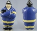 Raku South Africa PB24U Mr Potbelly Fireman Underglaze