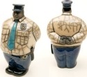 Raku South Africa PB25 Mr Potbelly Policeman