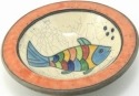 Raku South Africa R15 Fish Rim Bowl Small