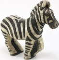 Raku South Africa Z7 Zebra Giant Black and White