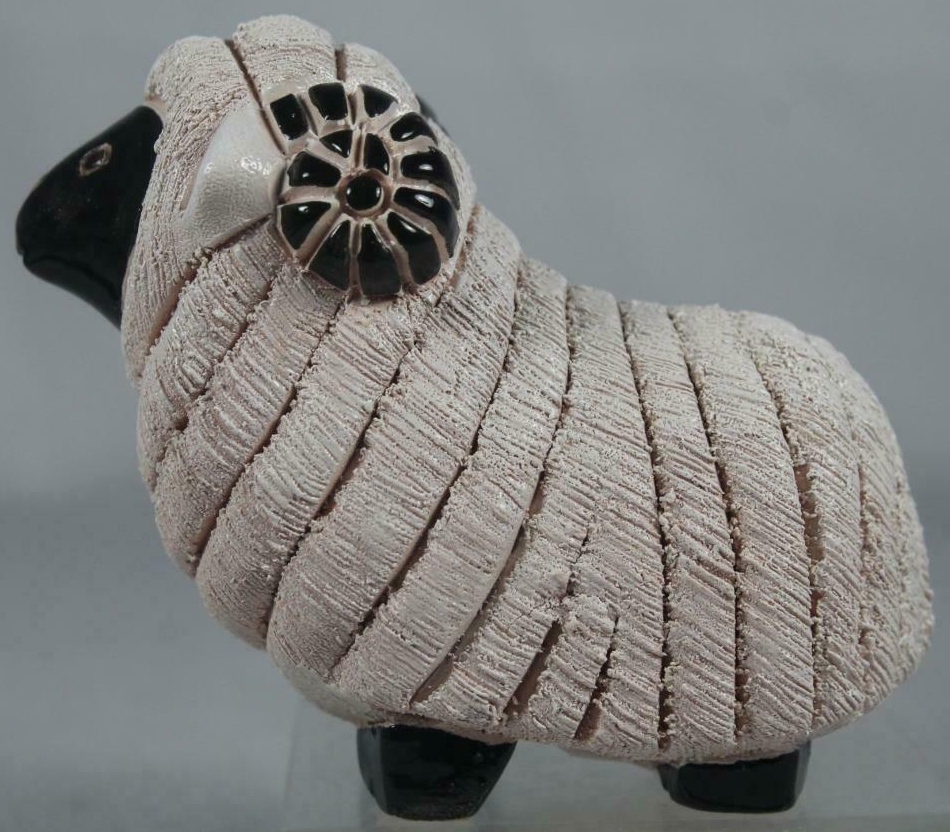 Artesania Rinconada 336 Sheep New Zealand Ram Figurine