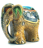 Artesania Rinconada 759 Elephant RARE 2001 Club Piece Figurine