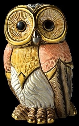 Artesania Rinconada F183 Owl Eastern Figurine