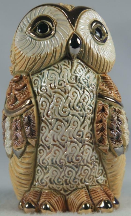 Artesania Rinconada F185RDN Boreal Owl Figurine