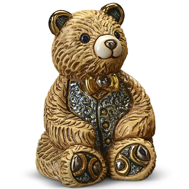 De Rosa Collections F202G Teddy Bear Green Vest