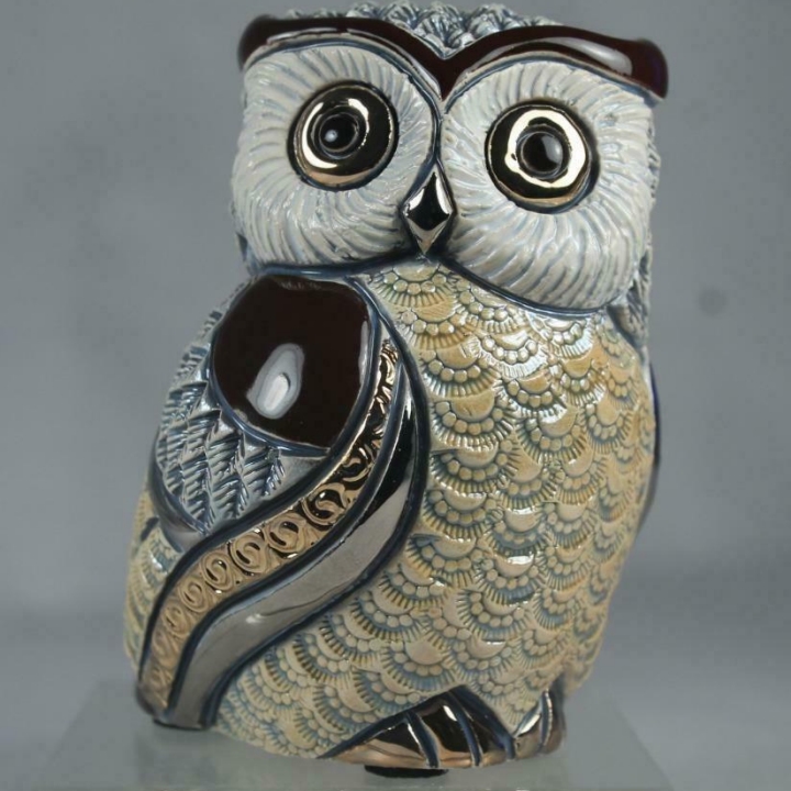 Artesania Rinconada F205RD Long Eared Owl Adult Figurine