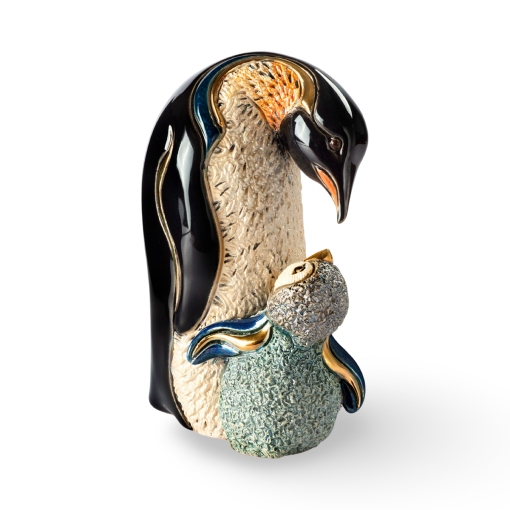 De Rosa Collections F263 Penguin with Baby Chick