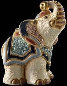 Artesania Rinconada F368 Jaipur Elephant Baby Figurine