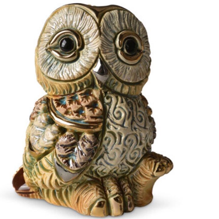 Artesania Rinconada F385ARD Winter Owl I Baby Figurine