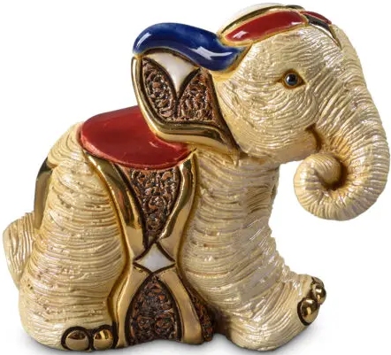 De Rosa Collections F436 Elephant Baby Figurine