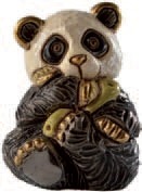 Artesania Rinconada M02 Panda Bear Mini Figurine