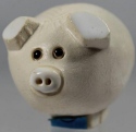 Artesania Rinconada 06WW Pig Baby White Figurine