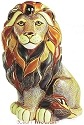 Artesania Rinconada 1008 Lion Sitting Large Figurine