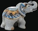 De Rosa Collections 1015 Indian Elephant Large Figurine