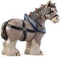 De Rosa Collections 1026 Clydesdale Horse Large Figurine