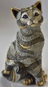 Artesania Rinconada 1035B Striped Cat Large Figurine