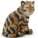 De Rosa Collections 1036 Tiger Sitting Large Figurine