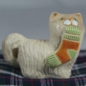 Artesania Rinconada 135B Cameo Persian Cat Kitten Figurine