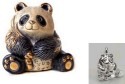 De Rosa Collections 1608 Panda Bear Baby DeRosa Box