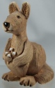 Artesania Rinconada 166 Kangaroo with Flower Adult Figurine